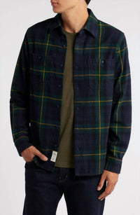 Schott - Plaid Cotton Flannel Shirt