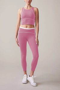 Thrive Societe - High Neck Piped Bra
