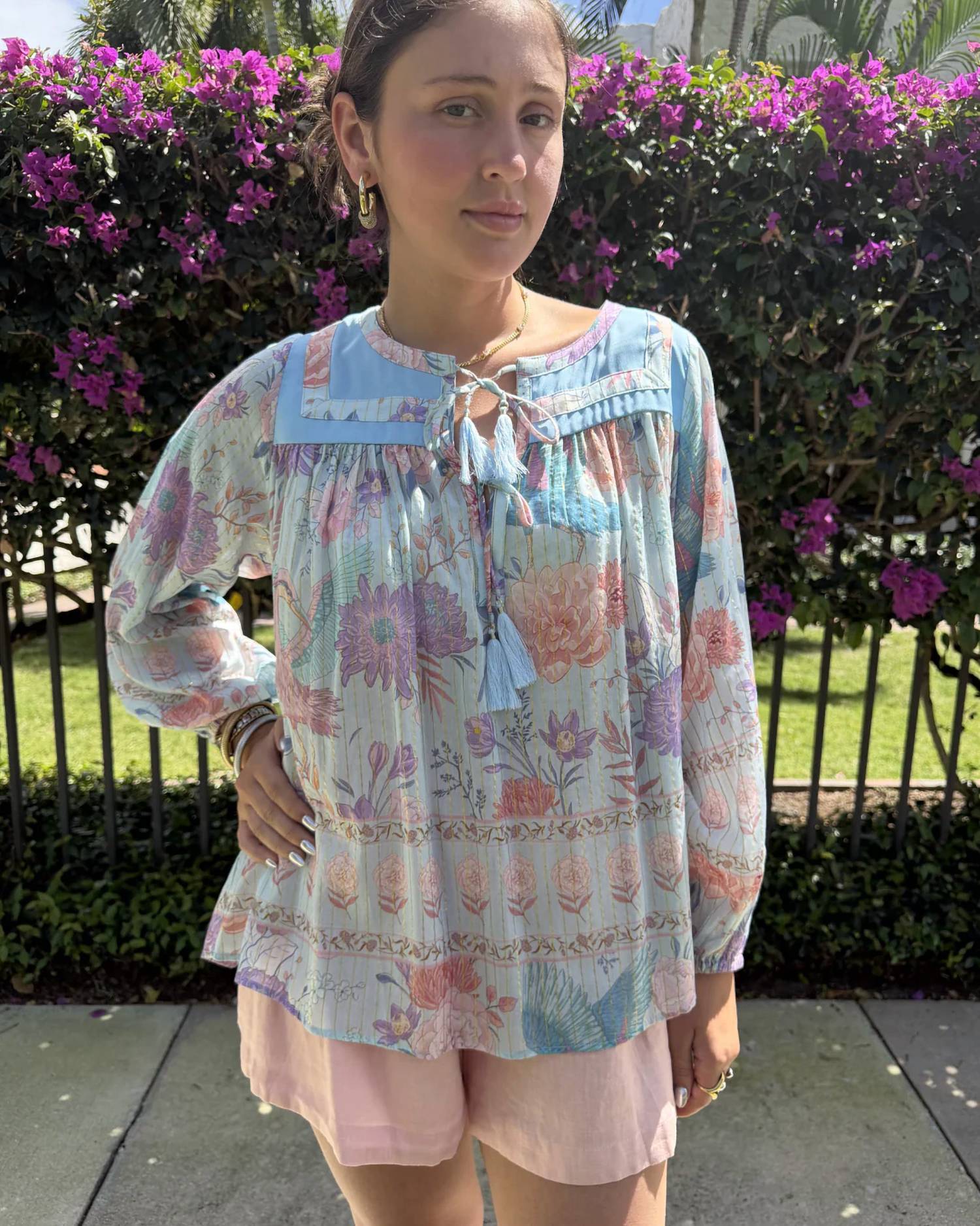 Strawberry Paris - Byron Long Sleeve Top