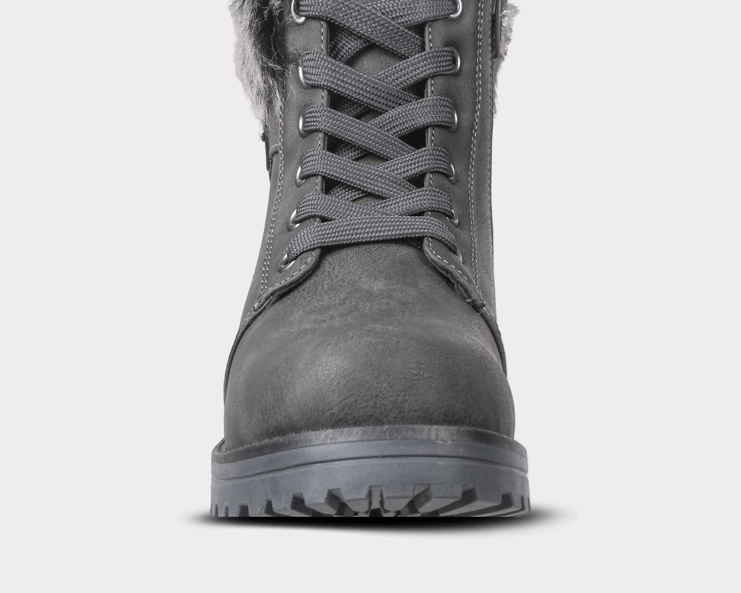 Lamo Women's Lace-up Boot in charcoal - women's shoe - alternate view