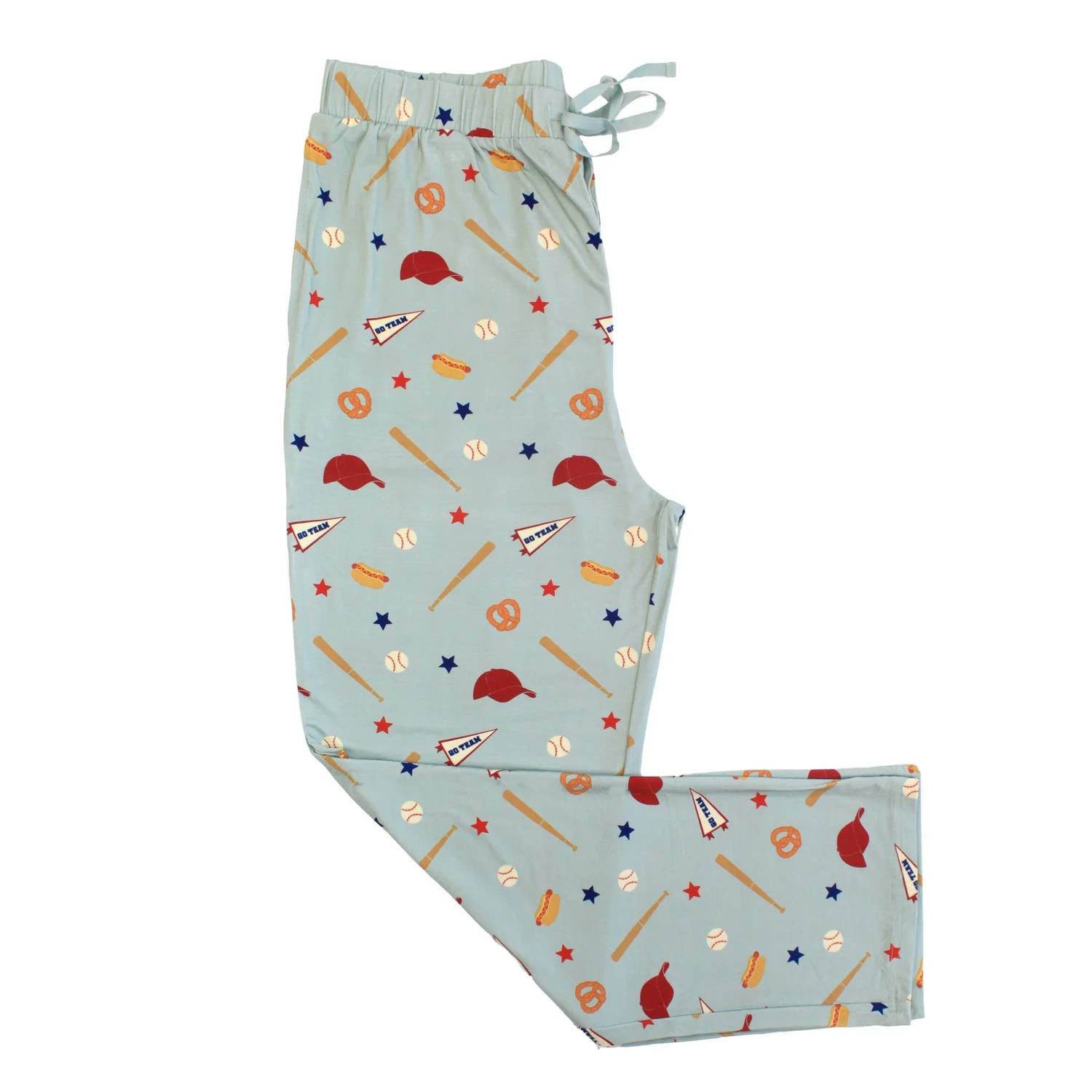Emerson And Friends - Women's Play Ball Baseball Relaxed Bamboo Lounge Pajama Pants
