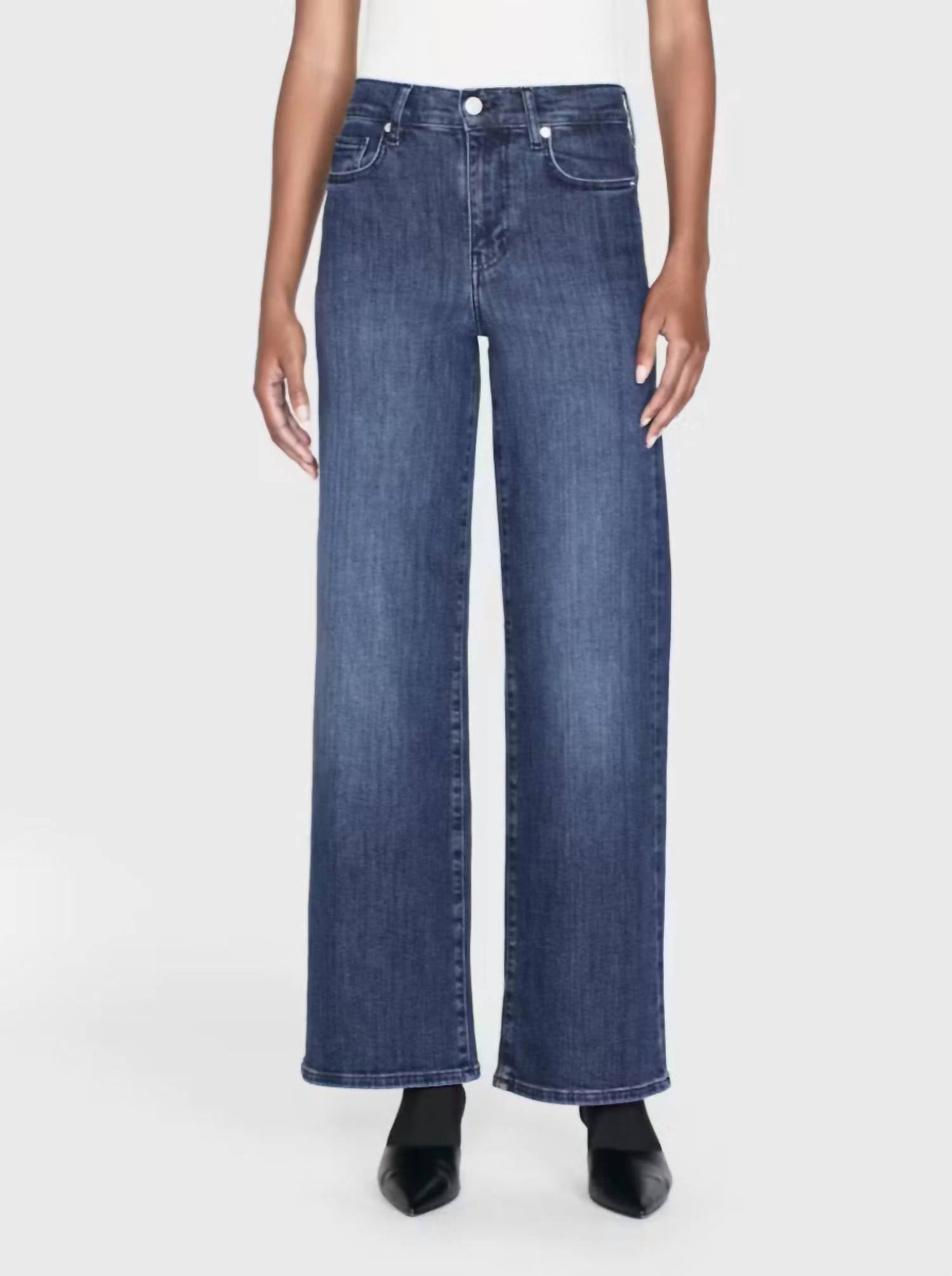 Frame - Le Slim Palazzo Wide Leg Jeans