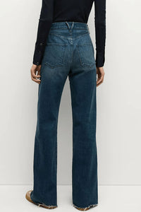 Veronica Beard - Taylor Slant-pocket Wide-leg Jean