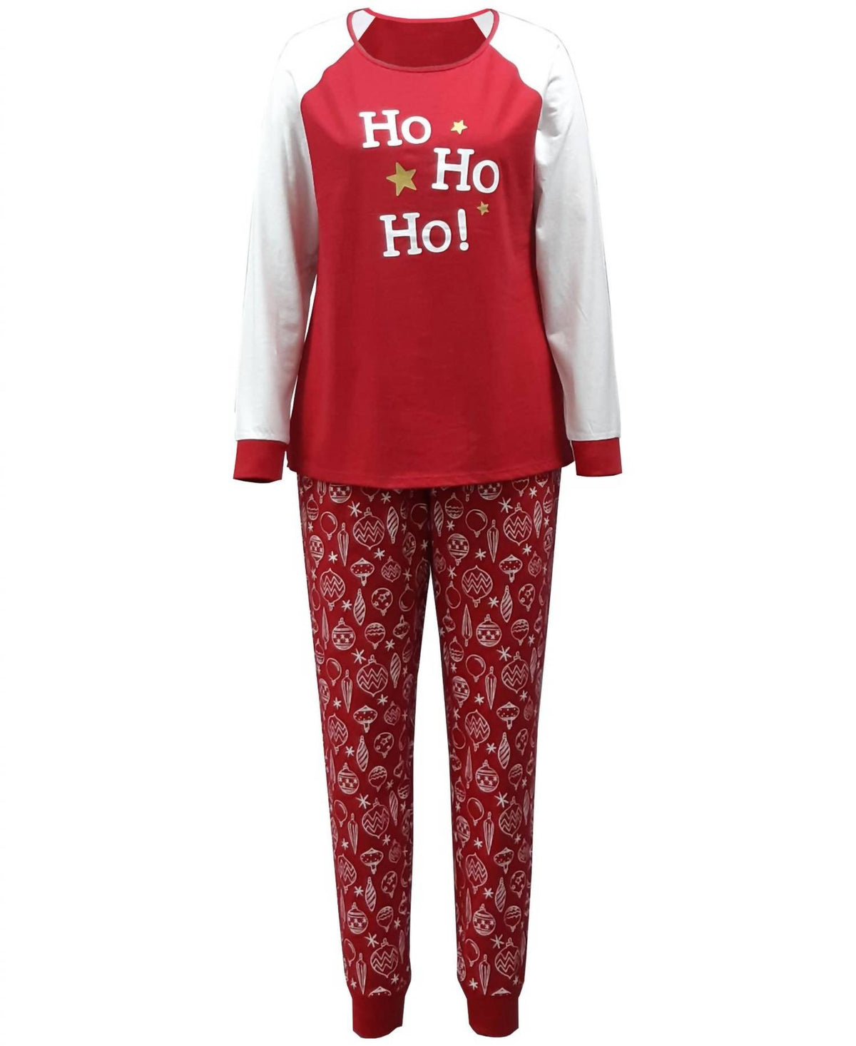 Family Pjs - Women's Sleepwear Ornament Print Pajama Set