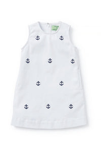 Castaway - Girls Anchor Shift Dress