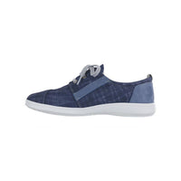 SAS Women's Marnie Lightweight Sneaker in blue jay nubuck - women's sneaker - detail view