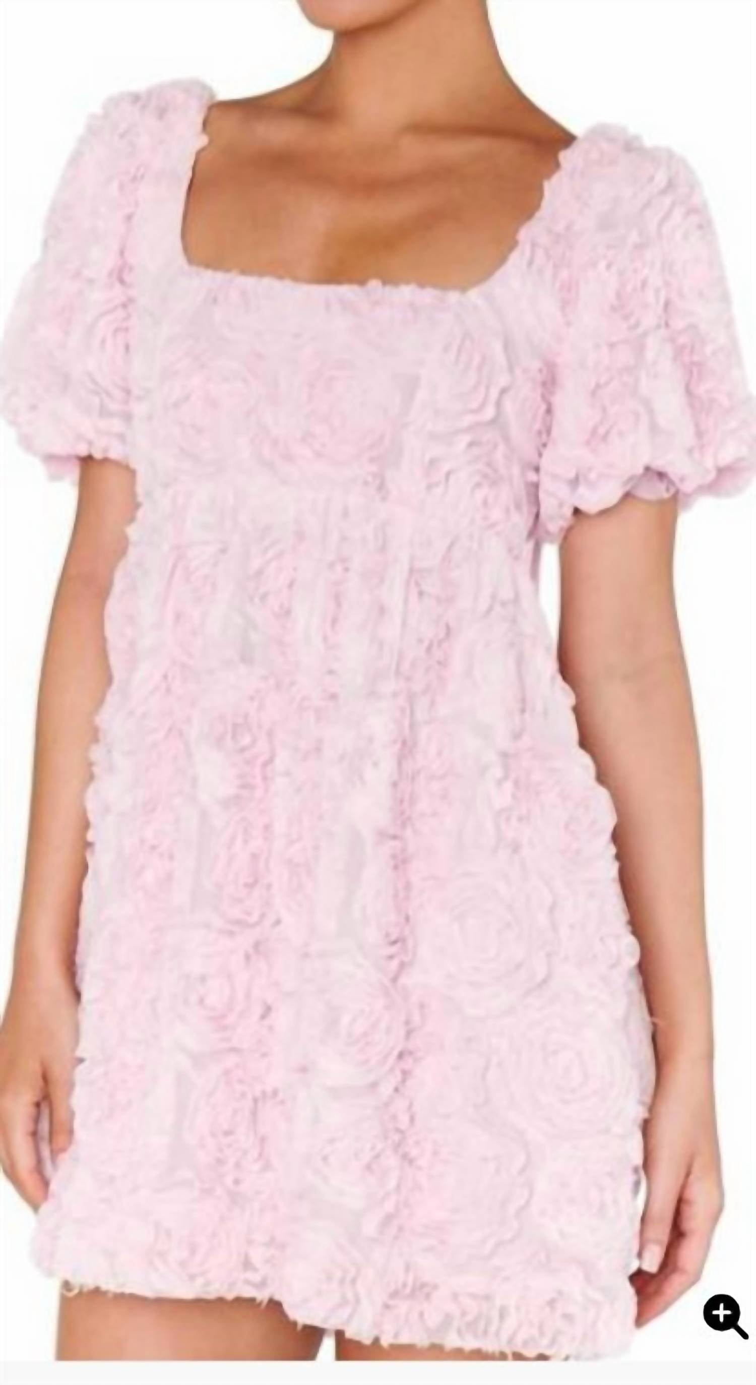 Show Me Your Mumu Smitten Baby Doll Dress in pink rose - women's dress