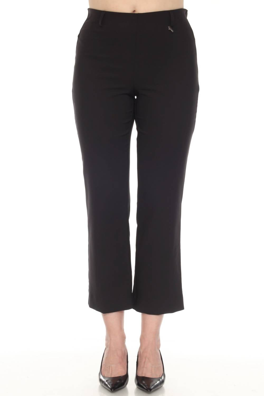 Joseph Ribkoff - Luxe Twill Pull On Straight Ankle Pants