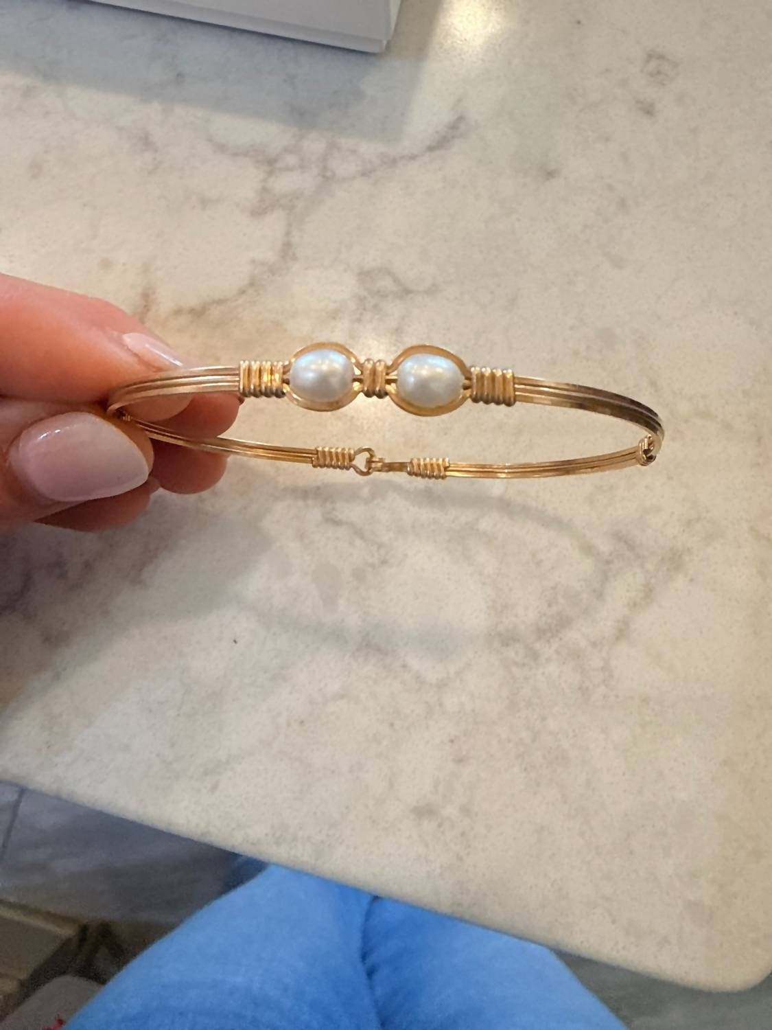 Ronaldo Jewelry - Women's Pearl Of My Heart Bracelet