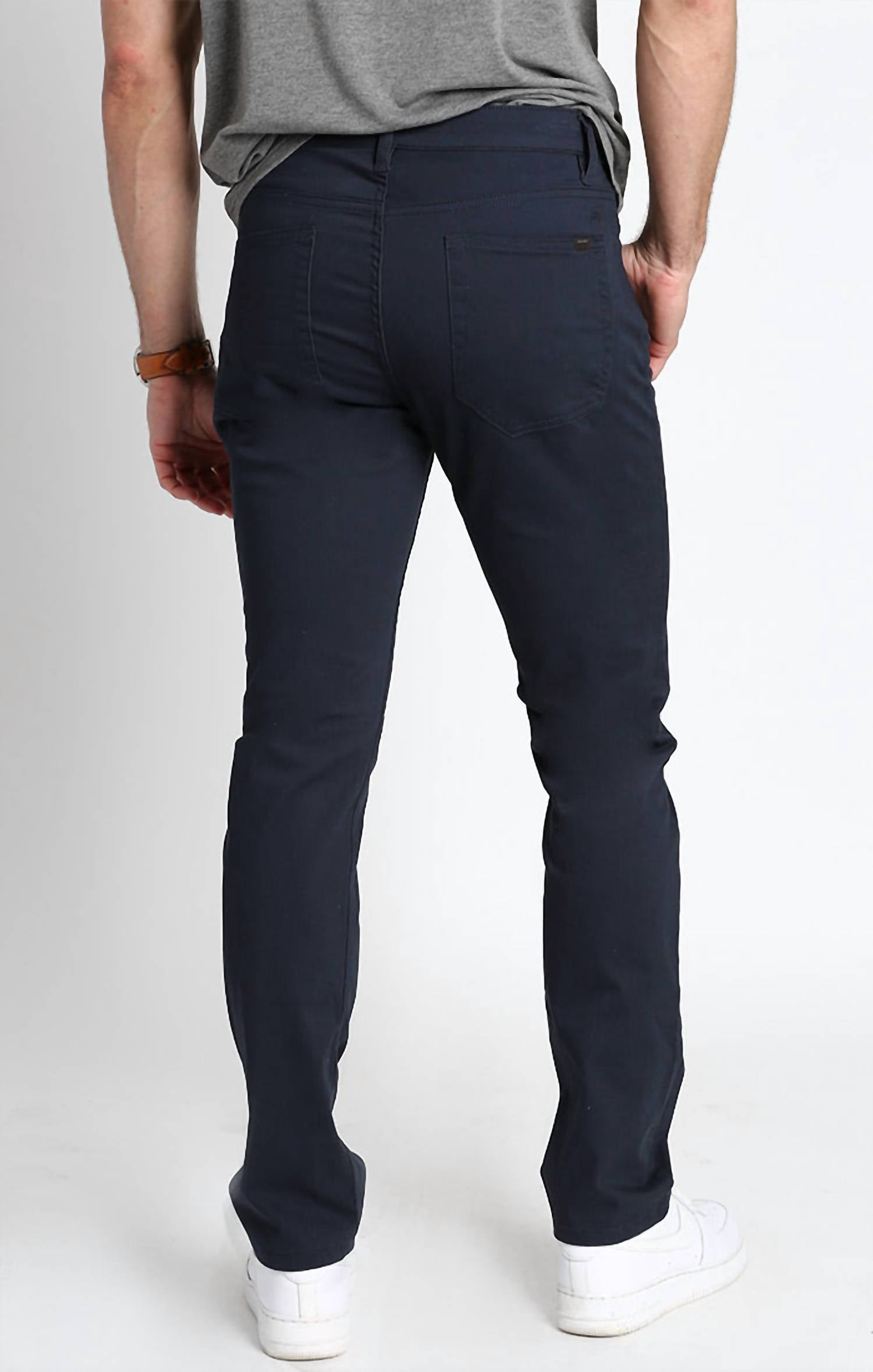 Jachs New York - Straight Fit Stretch Sateen 5 Pocket Pants
