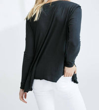 Frank & Eileen - Deep V Long Sleeve Tee