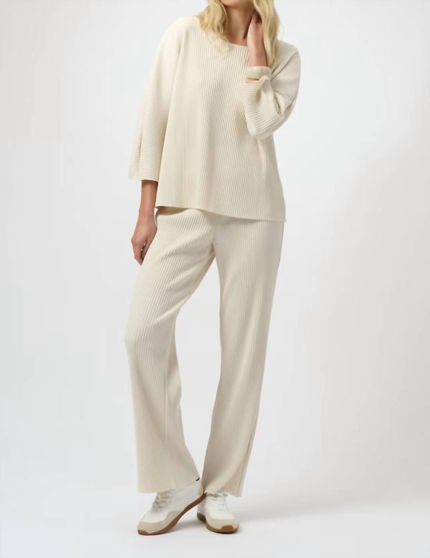 Joseph Ribkoff - Relaxed Pleated Trousers