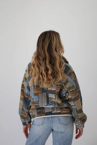 Buttermelon - Roman Patchwork Print Sweatshirt