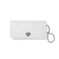 Brighton Women's Deeply In Love Rockmore Wallet in love rockmore wallet in optic white - women's bag