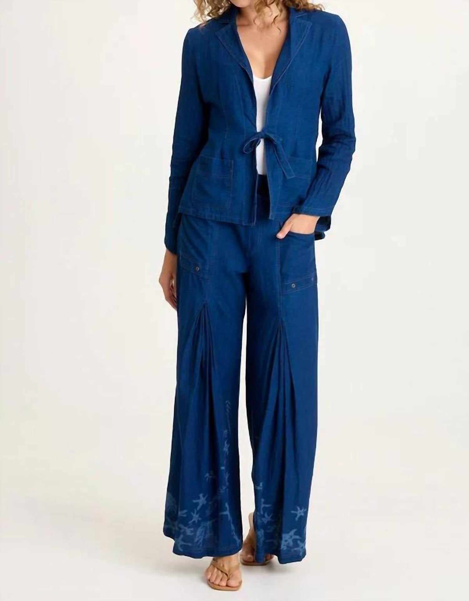 Xcvi - Floris Tulip Cut Sleeve Hem Jacket