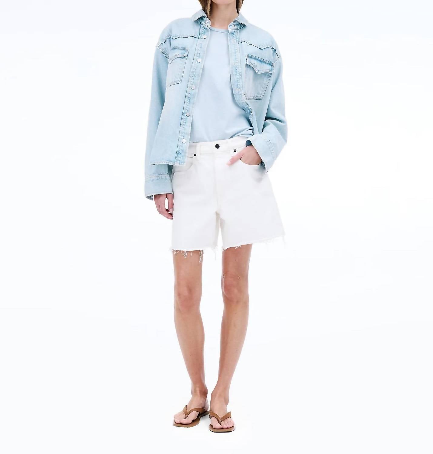 Slvrlake - Sienna Denim Short