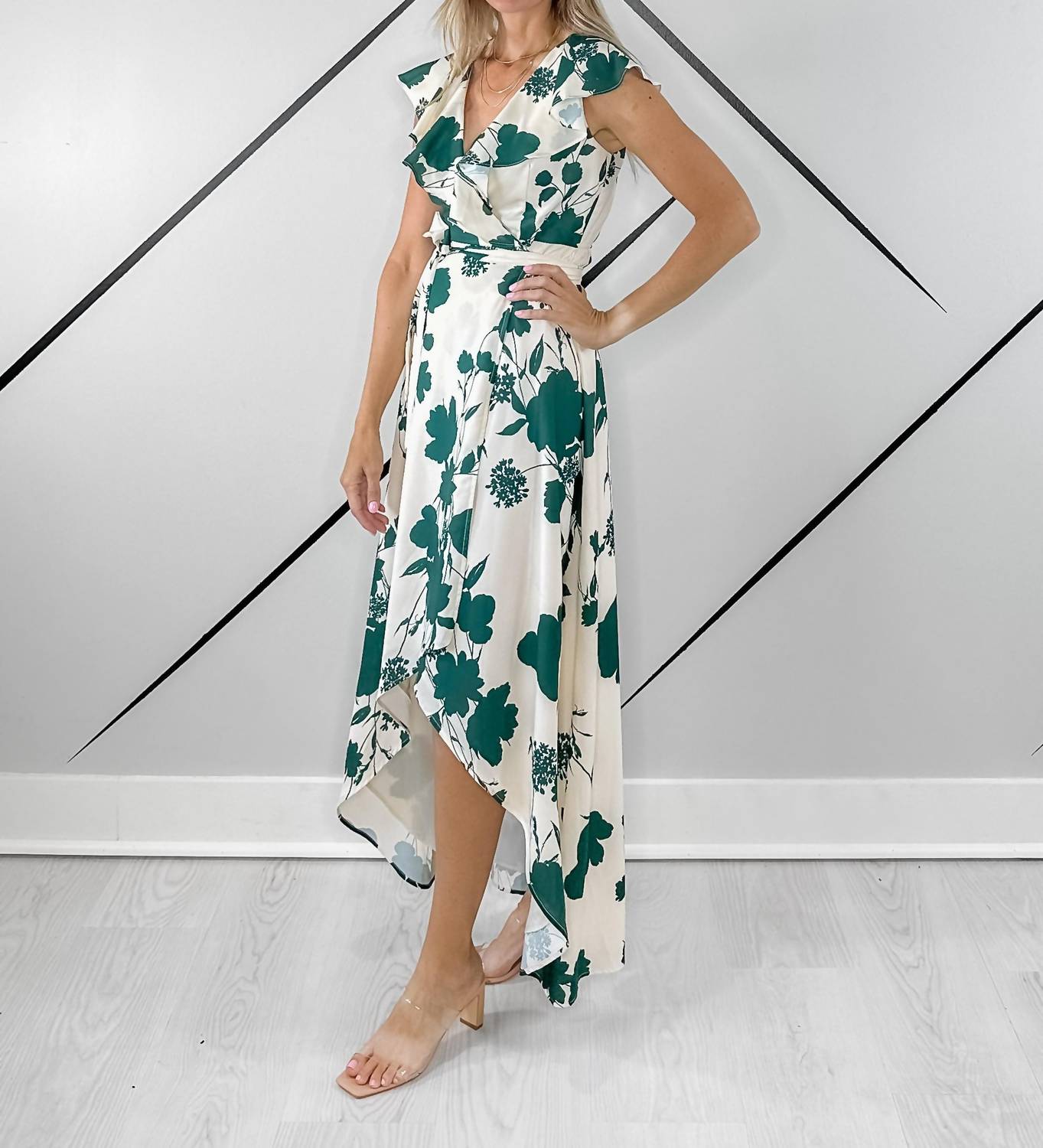 Soieblu - Fern Wrap Midi Dress