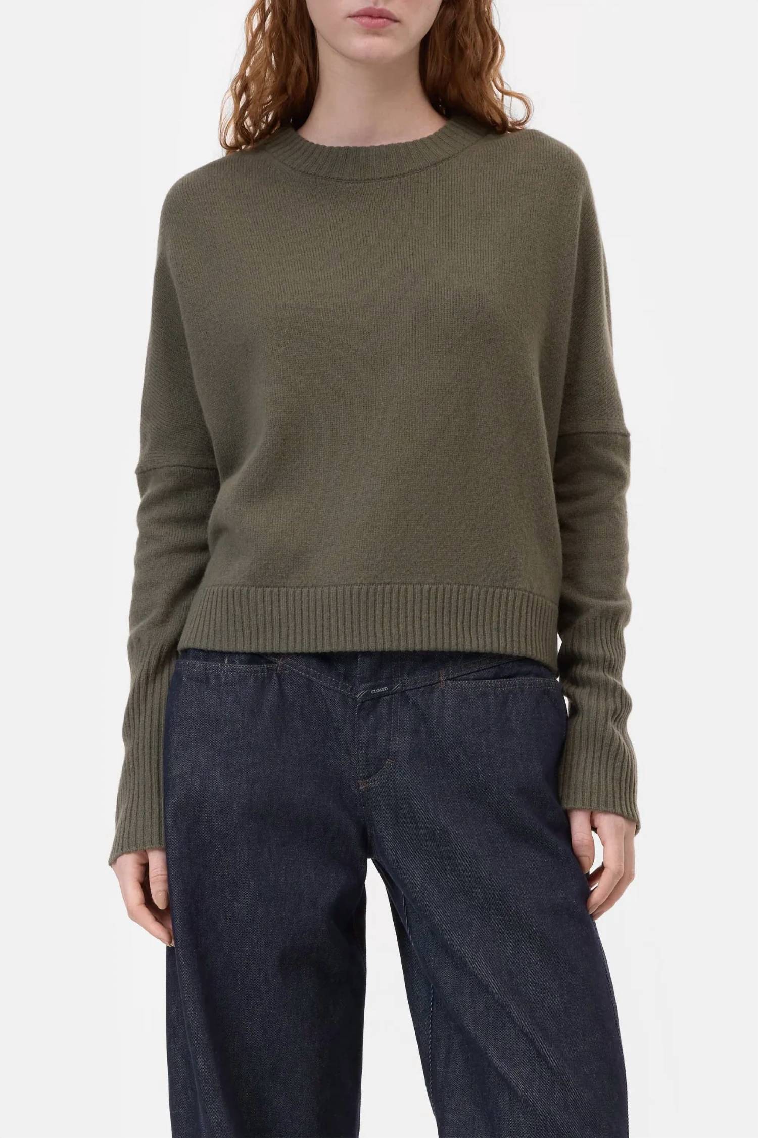 Closed - Crew Neck Cropped Top