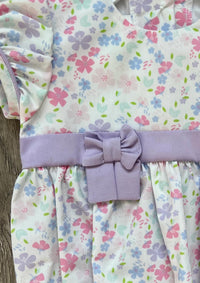Zuccini Kids - Baby Girl's Spring Lilies Bubble Onesie