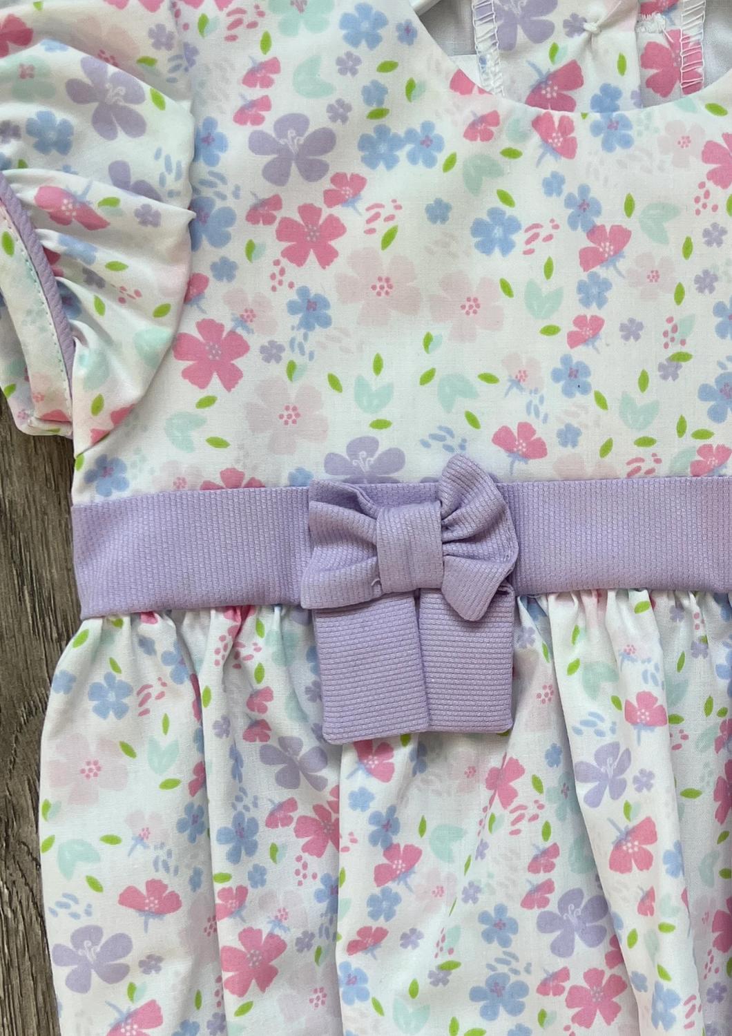 Zuccini Kids - Baby Girl's Spring Lilies Bubble Onesie
