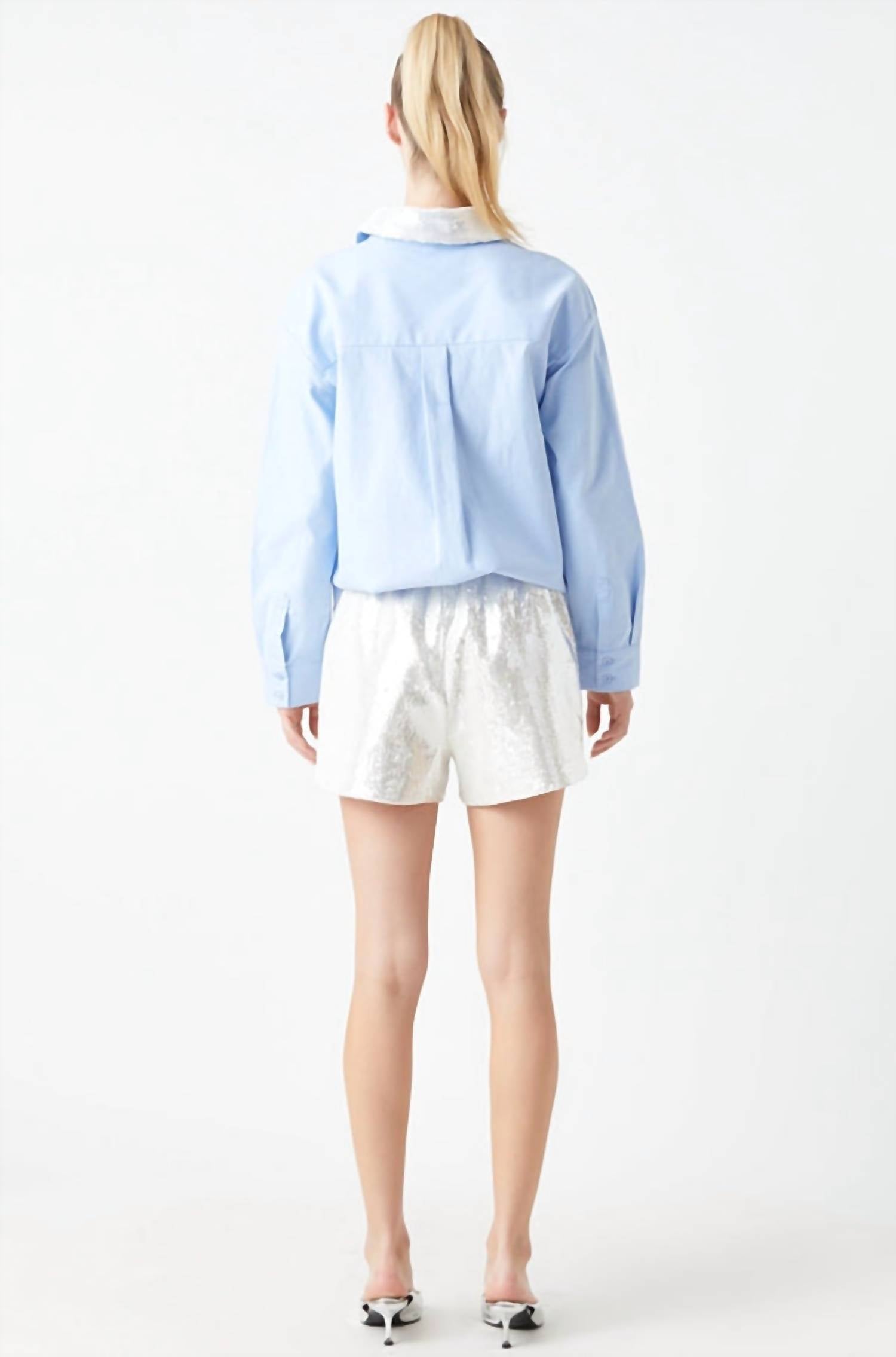 Endless Rose - Sequins Mini Shorts