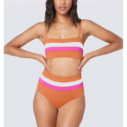 L*Space - Portia Stripe Bikini Bottom