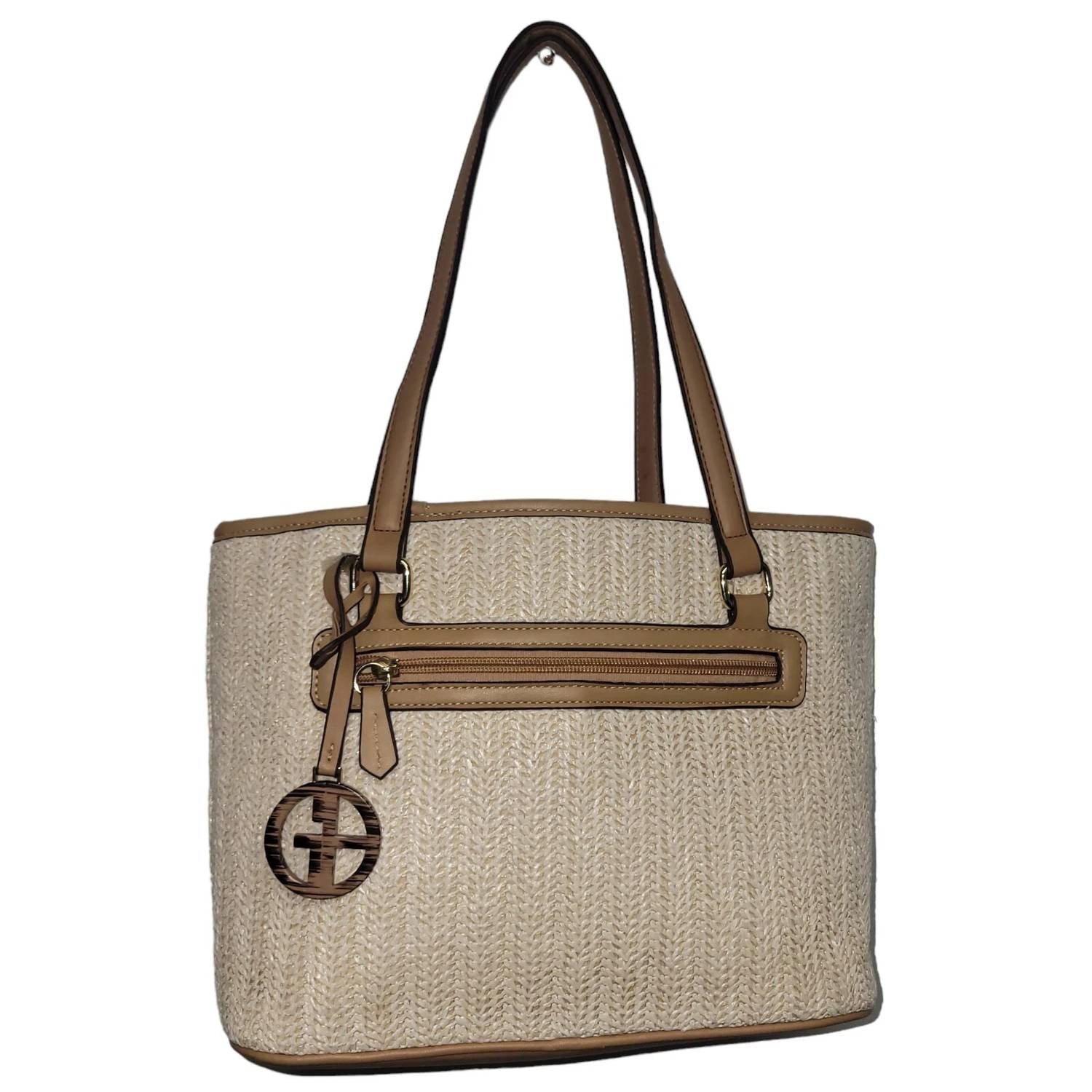 Giani Bernini - Classic Straw Satchel Bag