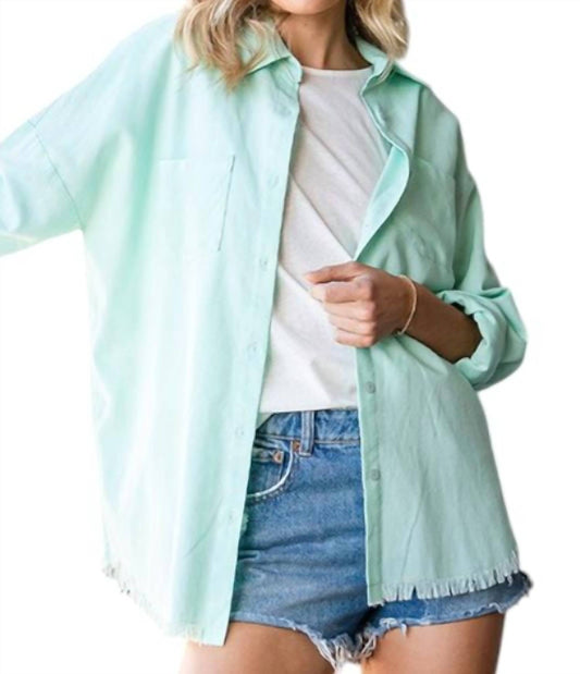 Lime N Chili - Women's Linen Shirt - Plus