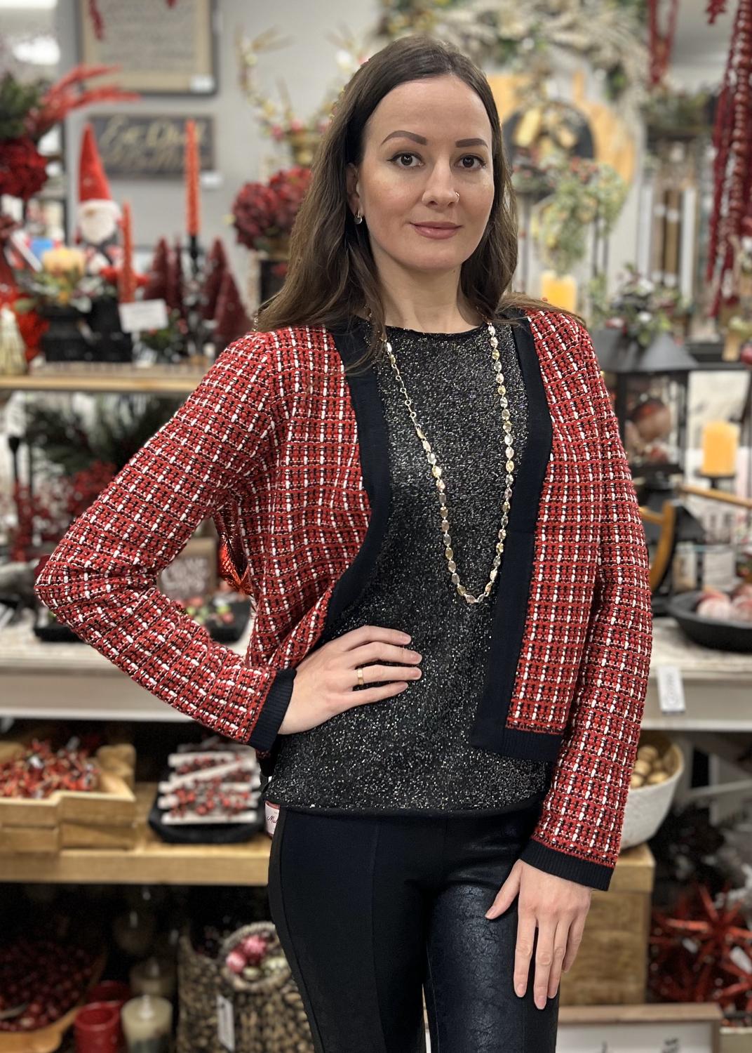 Staccato - Tweed Short Cardigan