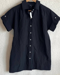 Madewell - Collared Button Front Mini Shirtdress