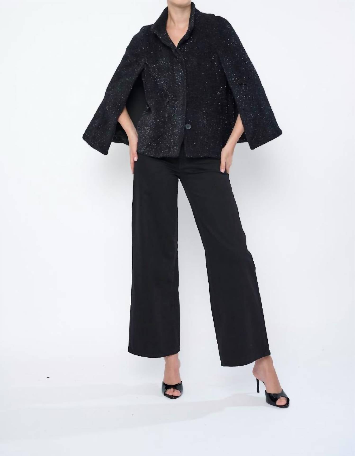 Flora Bea - Misha Button Front Cape