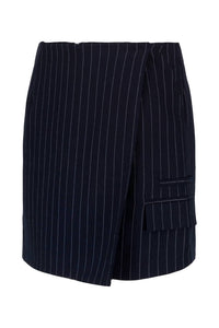 Saemdi - Pinstripe Skirt