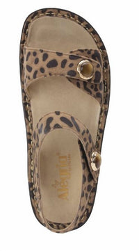 Alegria Women's Adjustable Strap Sandals in savage - women's sandal - detail view