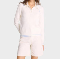 Sporty And Rich - SRC Long Sleeve Polo