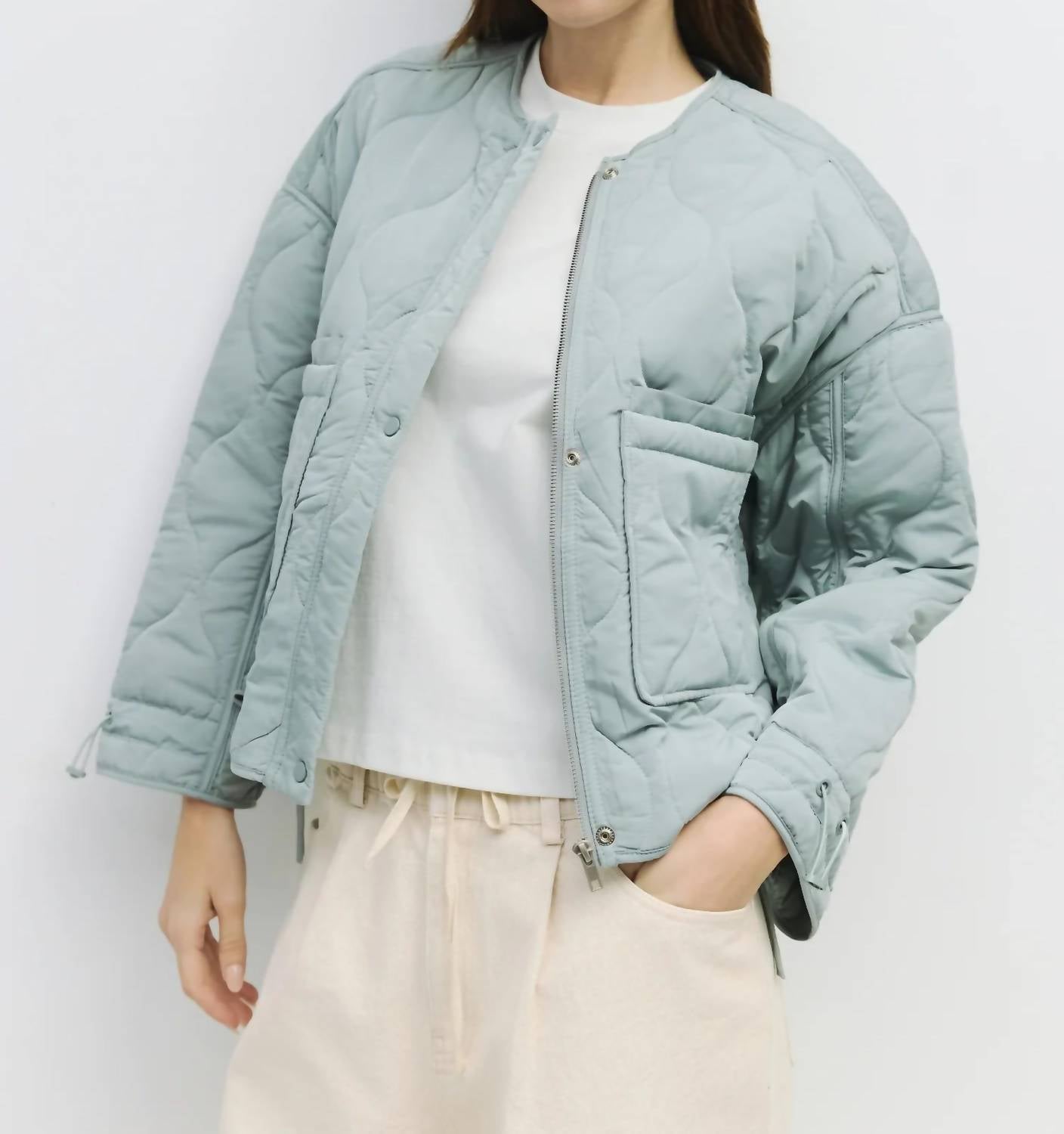 Mod Ref - Quilted Jacket with Adjustable Cords