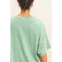 Hyfve - Women's Mineral Wash Oversized Tee