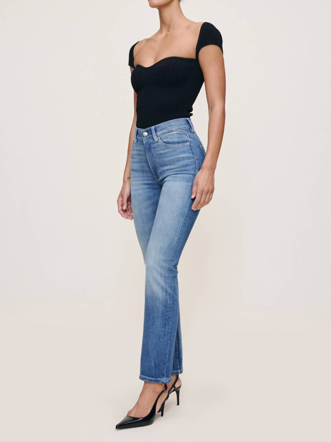Dl1961 - Women'S - Halle Straight High Rise Instasculpt 29" Jeans