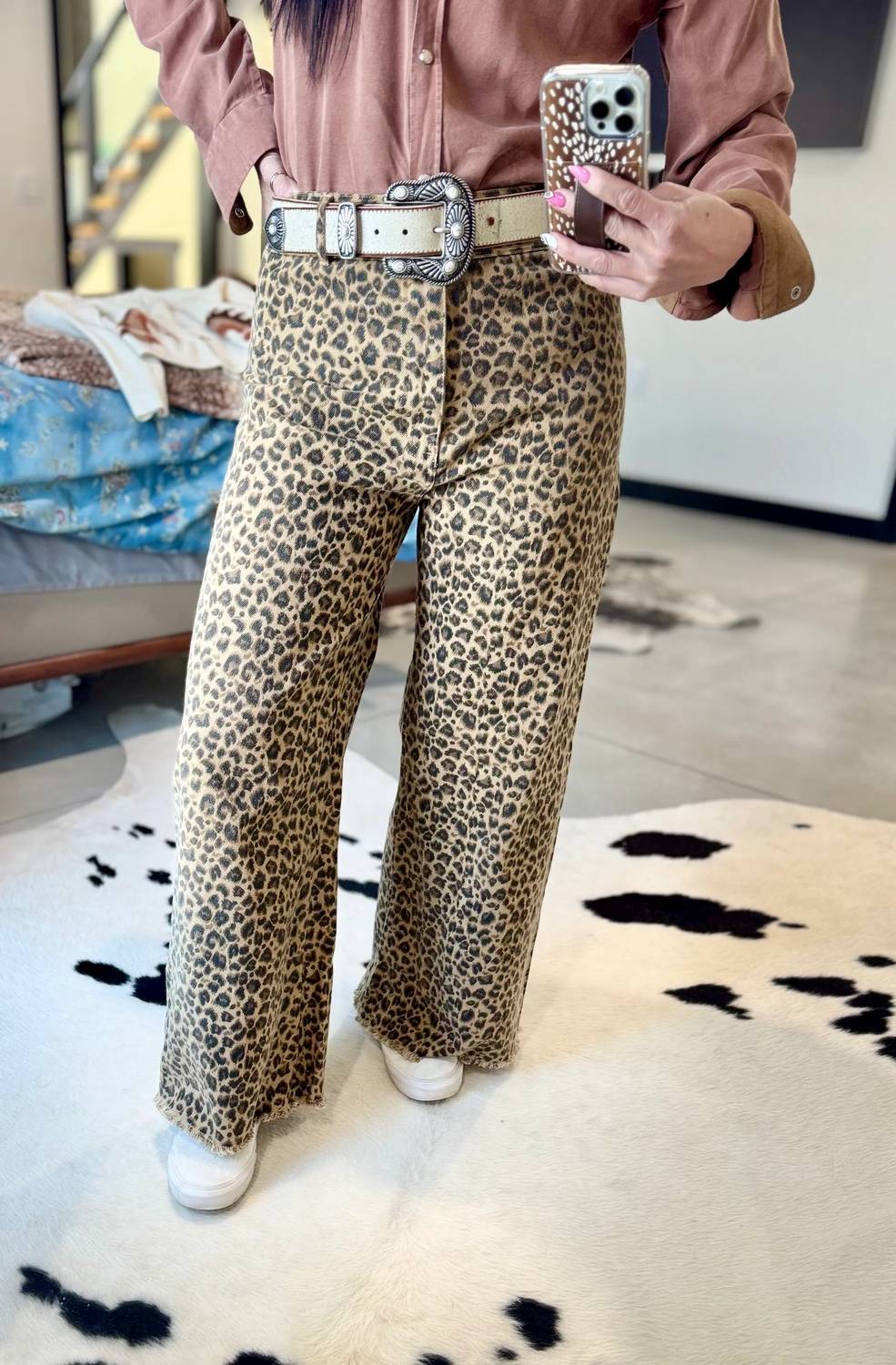 So Me - Leonne Animal Print Pant