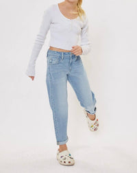 Kancan - Mini Mom Fit Jeans Tweens