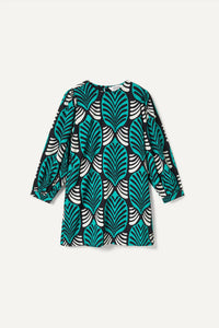 Compania Fantastica - Short Dress With Large Brigitte Print
