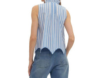 Entro - Can’t Go Back Striped Sleeveless Blouse