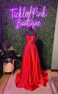 Sherri Hill - Women's Square Neckline Prom Dress