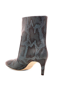 Paris Texas - Women's Python Seamed Ankle Bootie