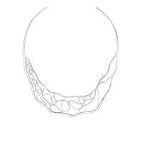 Gold & Honey - Women's Abstract Cuff Choker