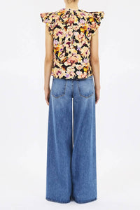 Ulla Johnson - Abril Floral Ruffled Top