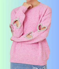 Main Strip - Be Mine Knit Top