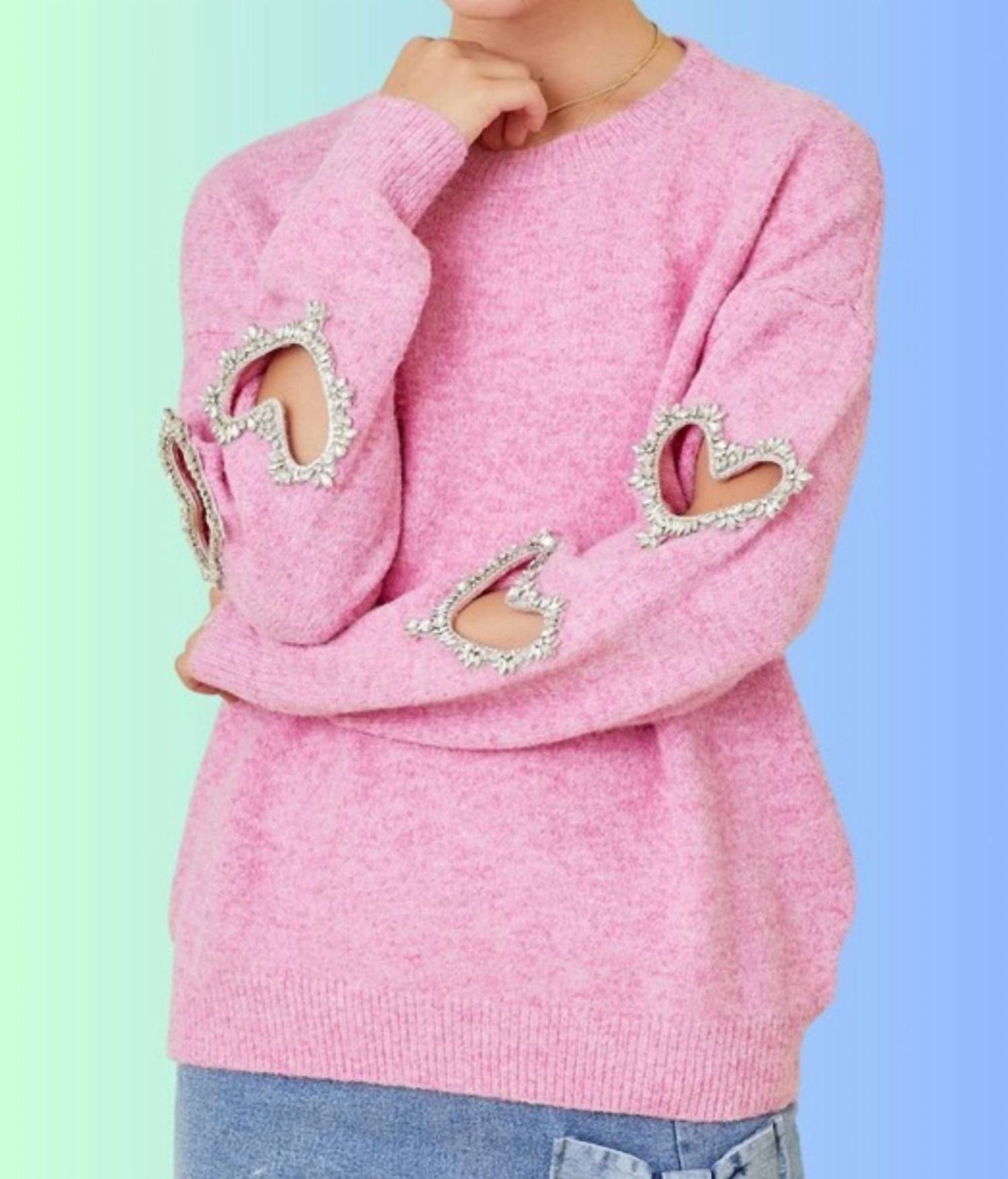 Main Strip - Be Mine Knit Top