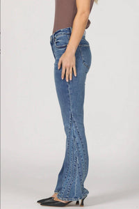 Dear John Denim - Rosa Mid Rise Flare Jeans