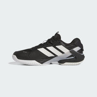 adidas Men's Ubersonic 5 Tennis Shoes in core black zero metalic silver metallic - men's shoe - view 4