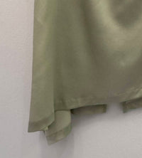Hansen & Gretel Women's Paula Strapless Bodice Top in pistachio - women's shirt - detail view